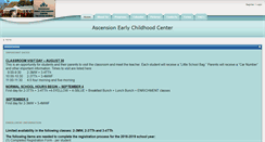 Desktop Screenshot of littleschool.ascensionchesterfield.org